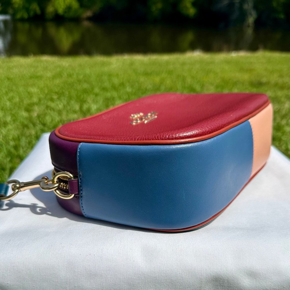 SOLD - COACH NWOT Jamie Camera Bag in Colorblock Leather Crossbody Bag CE647 - Picture 13 of 16